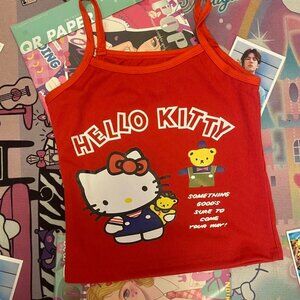 Women’s Red Camisole Tank Top